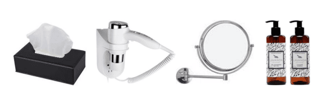 Catálogo de Complementos e Amenities
