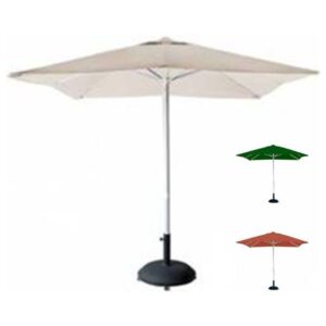 Guarda-Sol Quadrado Strong 3x3m em Alumínio e Tela Resistente