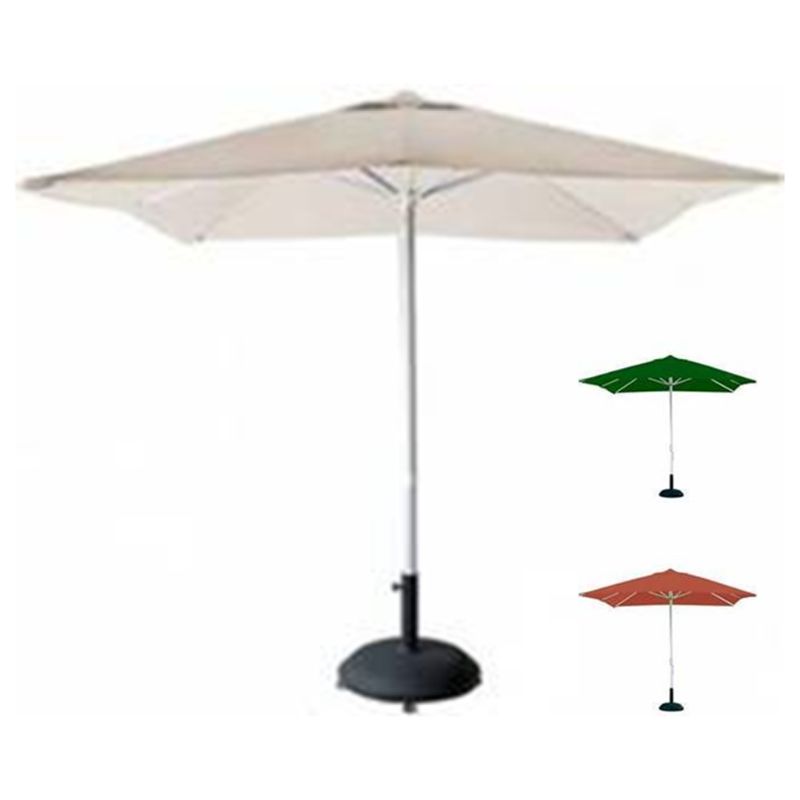 Guarda-Sol Quadrado Strong 3x3m em Alumínio e Tela Resistente